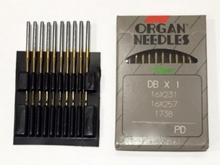 Organ Sewing Machine Needles in Three Sizes
